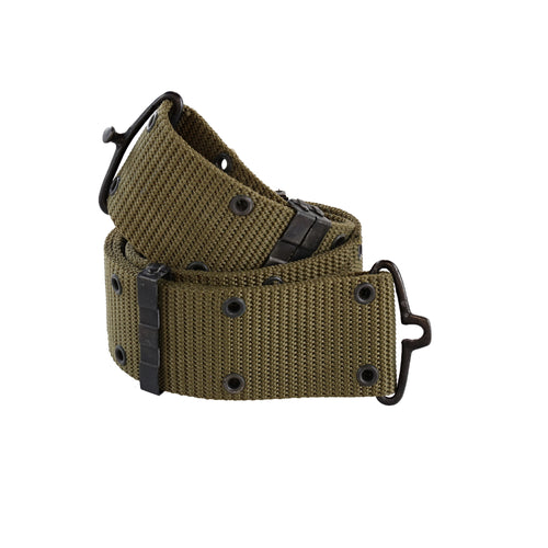 GI Style Vintage Pistol Belt, Camo