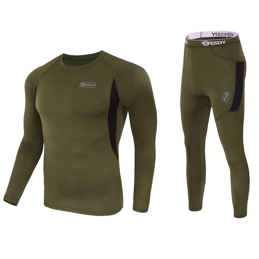 Warm Poly-Spandex Thermal Set