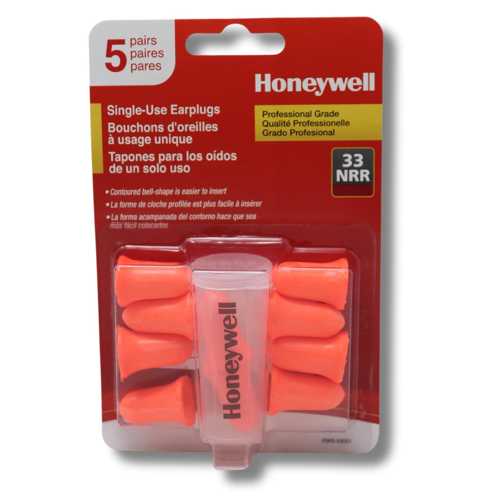 MAXIMUM Single-Use 33NRR Earplugs — 30 Pair