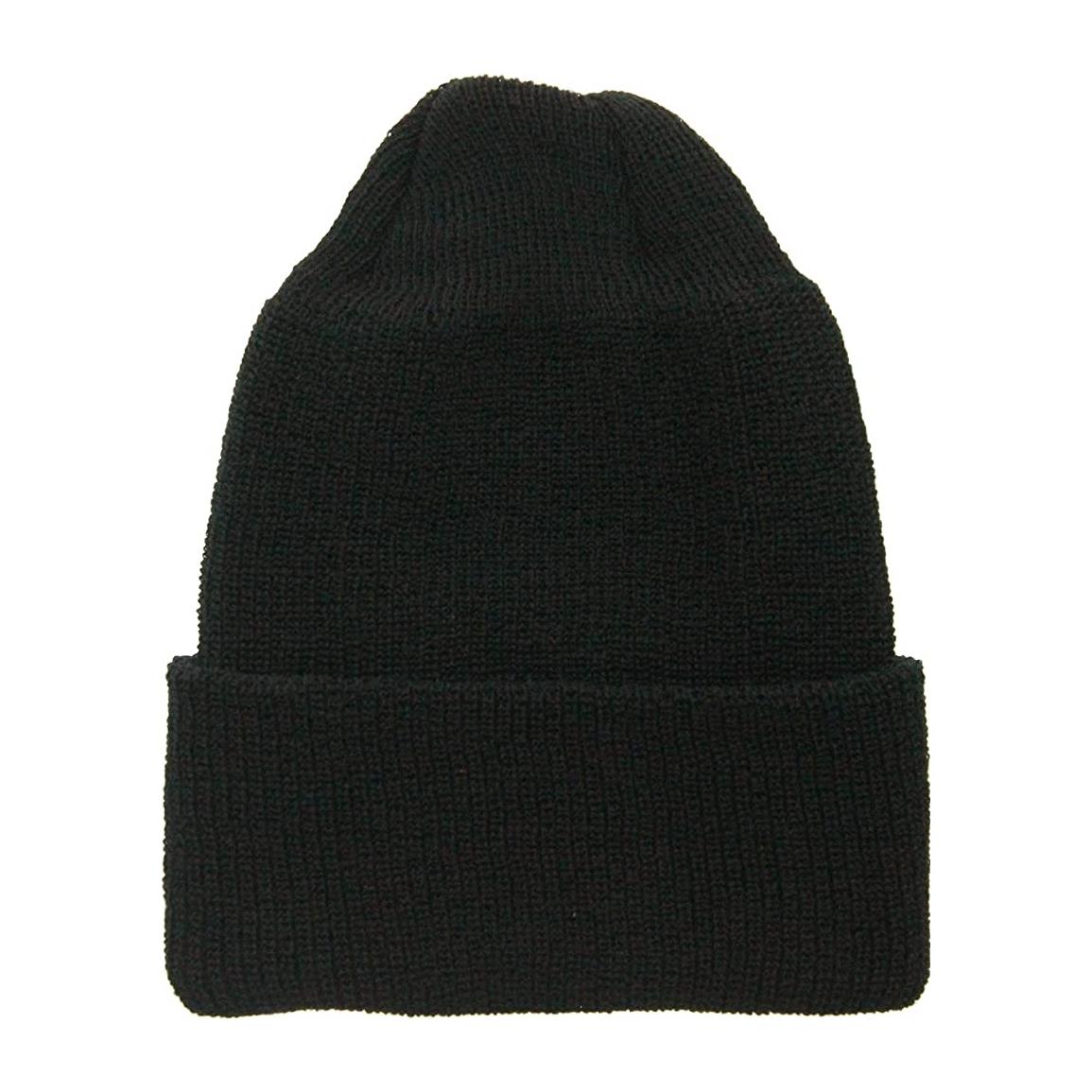 GI Wool Knit Watch Cap— Black McGuire Army Navy