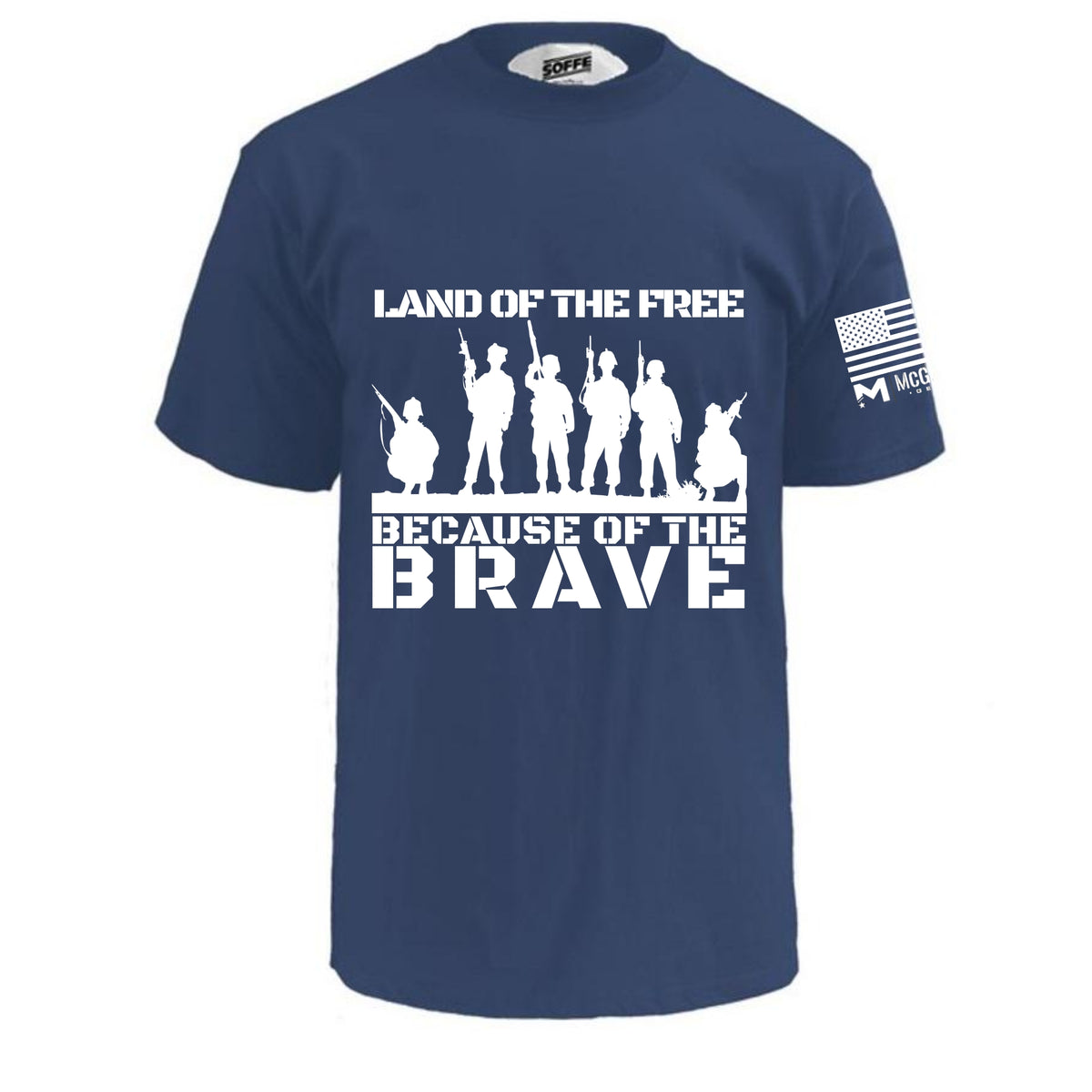 Land of the Free Graphic T-Shirt, Black