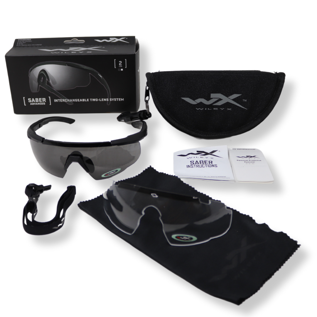 Wiley X® Saber Advanced ANSI Rated Safety Glasses