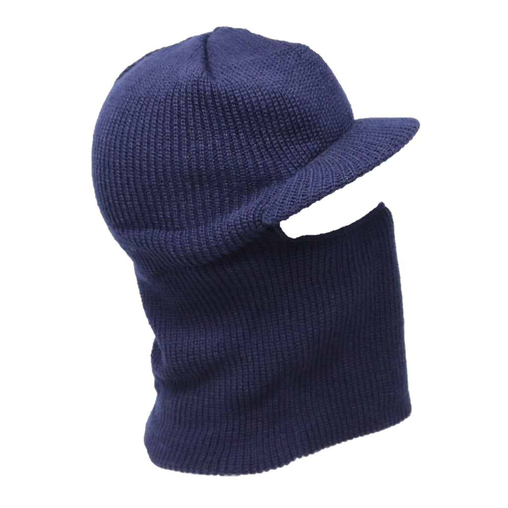 Acrylic Balaclava W/ Visor— Navy